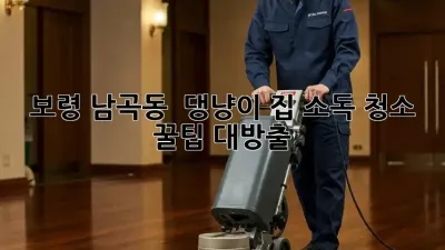 보령 남곡동 🏡 댕냥이 집 소독 청소 ✨ 꿀팁 대방출!