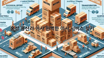 홍성 용산리 이사, 완벽한 이사 서비스 찾기
